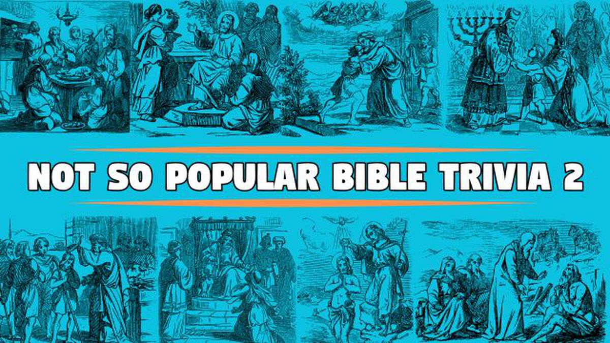 Not So Popular Bible Trivia 2 image number null